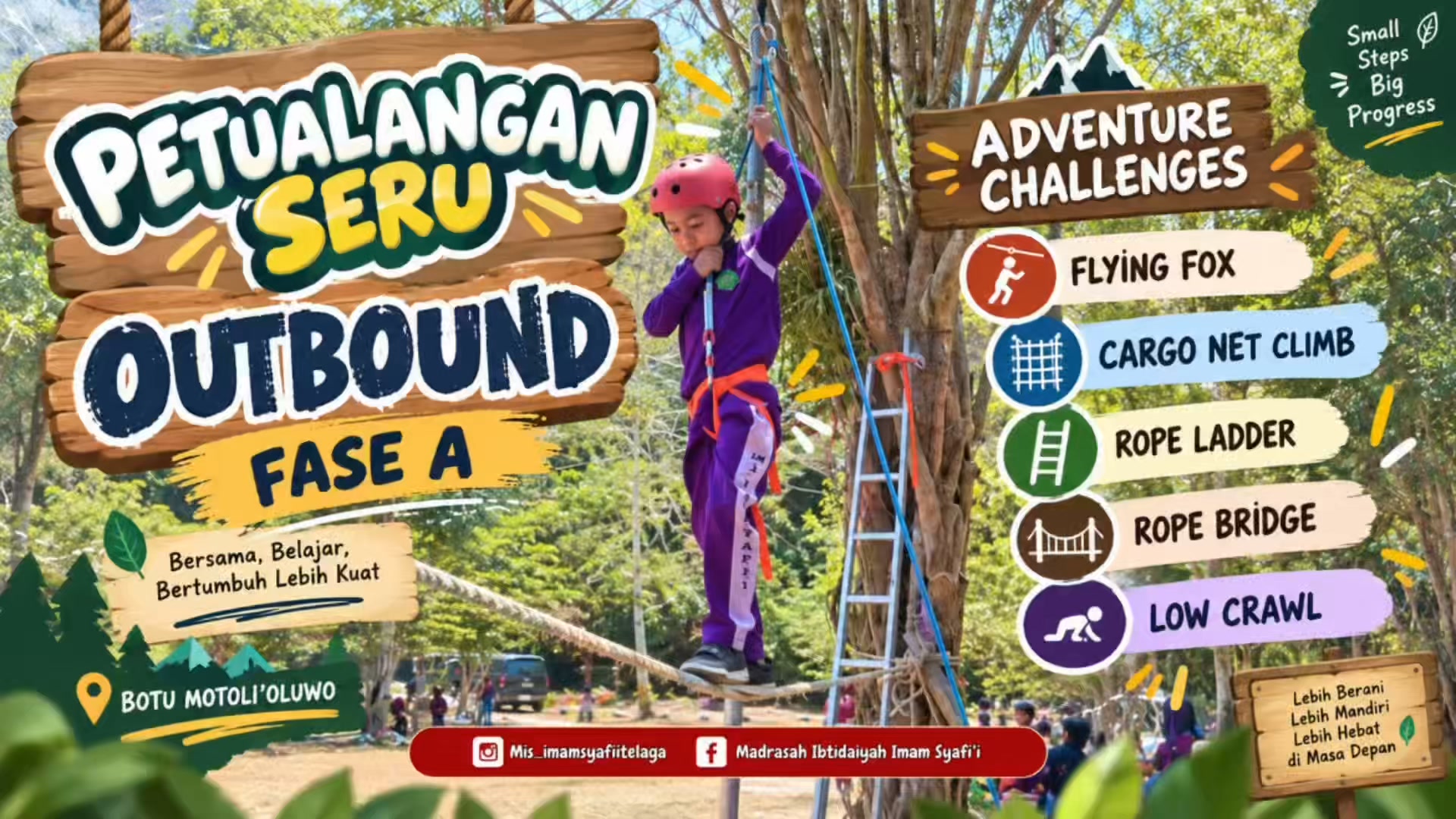 Outbound Edukatif: Melatih Keberanian & Kemandirian (MI)